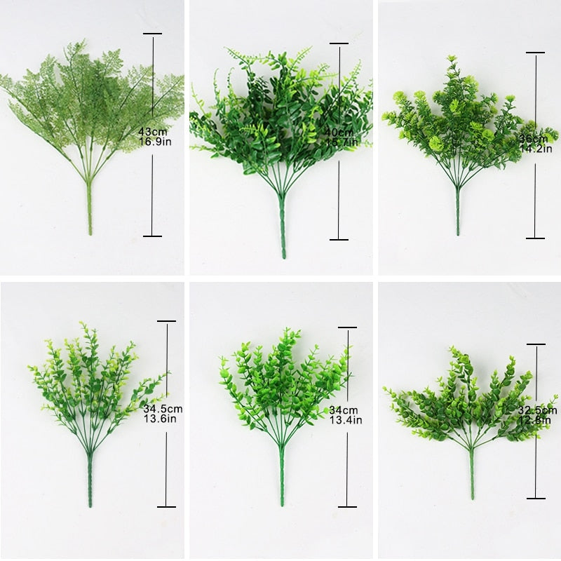 Graceful Long Stem Persian Eucalyptus Leaf Bouquet
