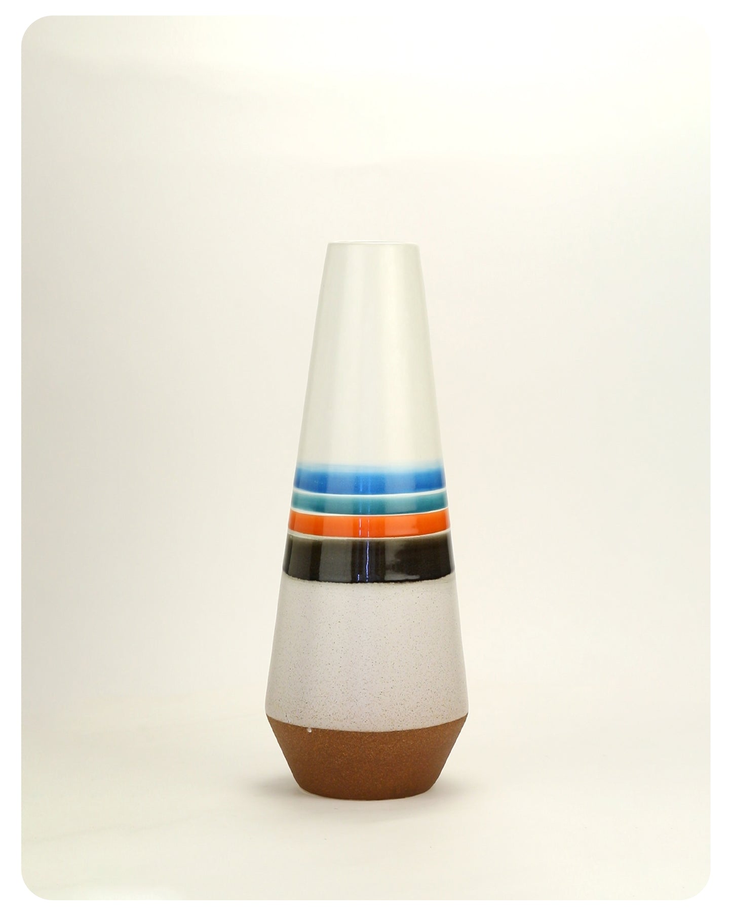 Chromatic Earth Toned Vase