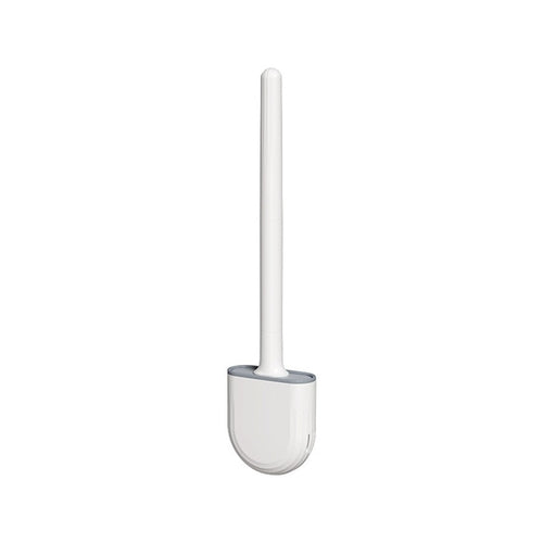 Bathroom Toilet Silicone Brush with Holder