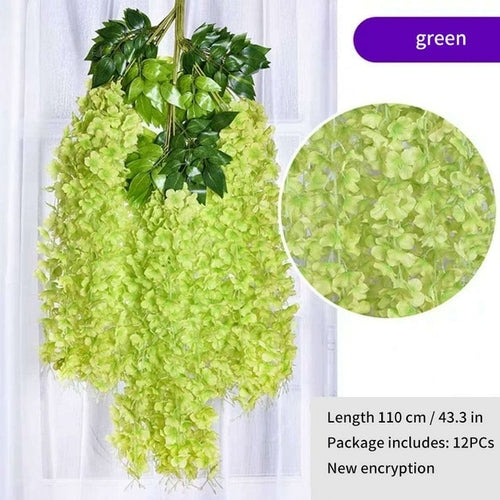 Wisteria Flower Decoration For Home and Wedding- 12pcs