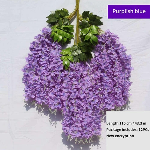 Wisteria Flower Decoration For Home and Wedding- 12pcs