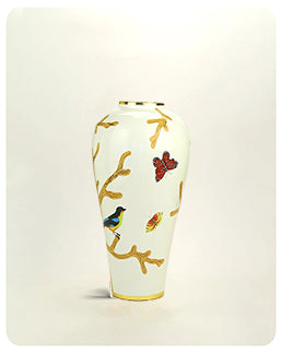 Golden Sands Of Bali Porcelain Vase