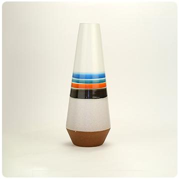 Chromatic Earth Toned Vase